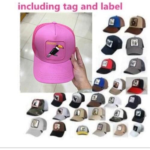 2021 Goorin wolf Summer trucker cap mesh snapback hip hop hats for men embroidery baseball cap-a3