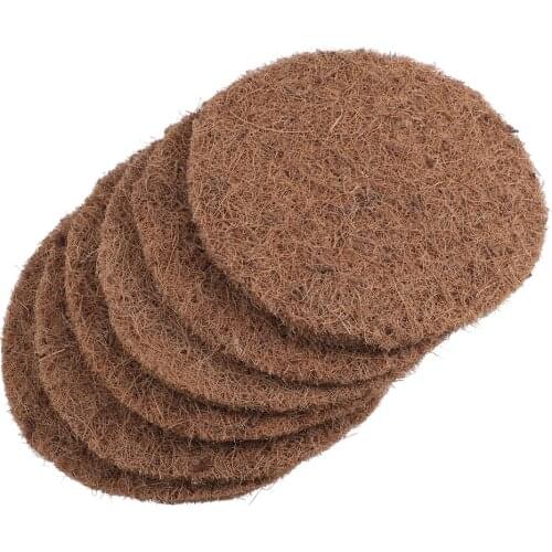 POPETPOP 12PCS Nesting Pads for Pigeons Chicken Hens Birds Pigeon Breeding Eggs Mat Bird Basin Nesting Accessory