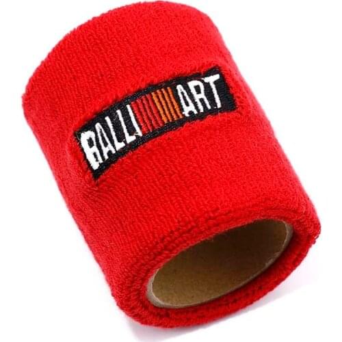 Red/Black/blue Ralliart Reservoir Brake Clutch Oil Tank Cover Cap Sock For Universal