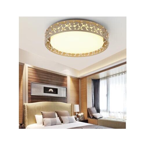 Round bedroom light LED Ceiling Lights simple modern living room lamp warm room study light dining room lamp LU823403