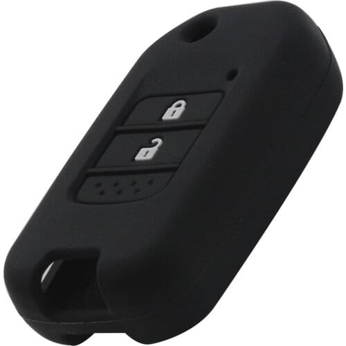 Kutery 10pcs/lot 2 Buttons Remote Car Key Cover Case Shell Protect Skin For Honda Cr-v New Accord