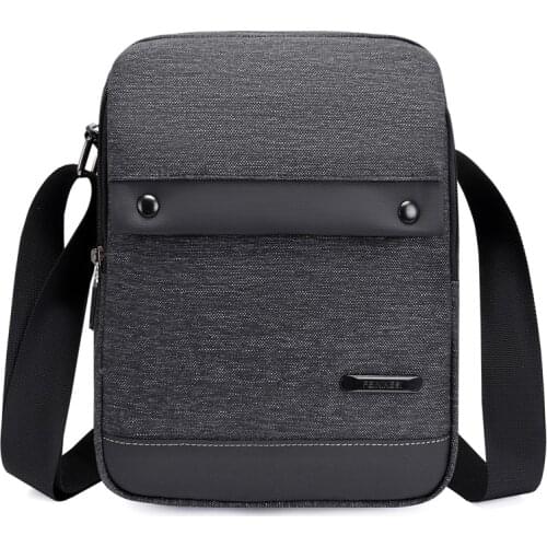Mens Messenger Bag Crossbody Shoulder Bags Men Small Sling Pack Waterproof Oxford Packs for Work Business Travel Satchel Purse