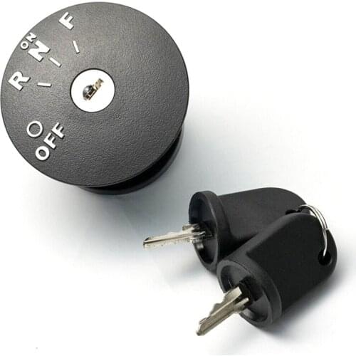 Ignition Key Switch W/2 Keys for EZGO Electic RXV 2008-Up Replaces 605637