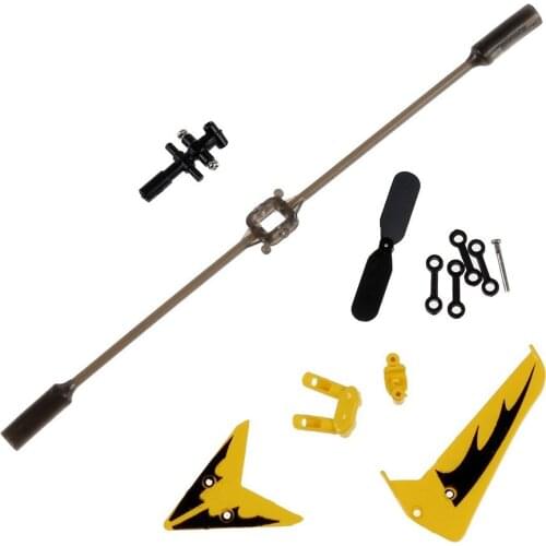 S107G Main Balance Bar Tail Decoration Tail Blade Connect Buckle Inner Shaft Header Spare Part Set for SYMA S107G RC Helicopter