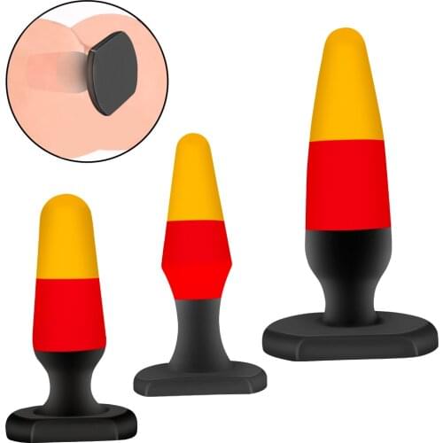 Silicone Butt Plug Prostate Massager 3pcs Anal Plug Set Sex Toys for Adults Men Women Gay Vagina Anus Stimulator Soft Buttplug