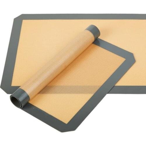 Silicone Baking Mat Non Stick Silicon Liner for Bake Pans Macaron Pastry Cookie Bun Bread Making Non-Stick Mats S M L