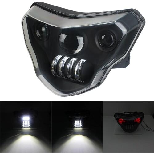New Generation LED Headlights For BMW G310GS G310R G 310 GS R 310GS Motorcycles Lights with Complete Devil eyes Assembly Kit