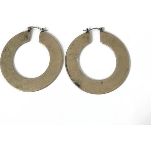 Vintage Round Alloy Trendy Earringb Hoop