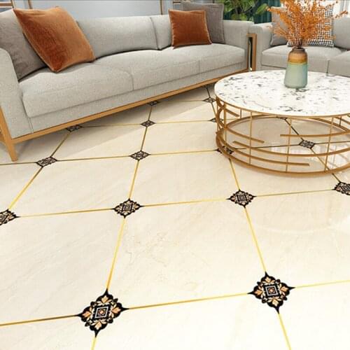 Wonderlife Ceramic tile beautiful seam stickers self-adhesive living room floor gap decoration kitchen floor tile stickers