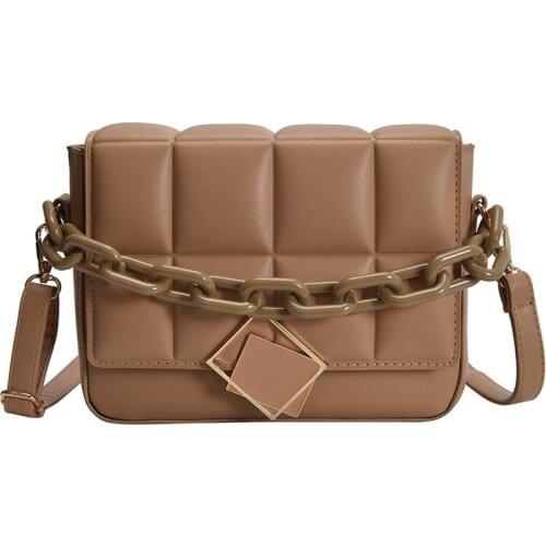 Women Crossbody Bags Totes Bag Popular Fashion Chain Messenger Bag Solid Totes Bag