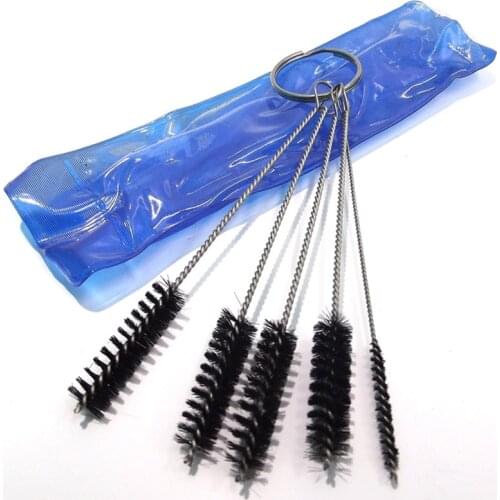 10 SET 50 PCS Cleaning Brushes Tattoo Machine Grip Tube Tip Cleaning Tools Brushes For Cleaning Airbrush Spray Guns Tubes