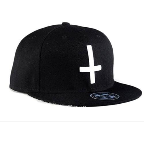 2019 cotton cross embroidery Baseball Cap hip hop hat Adjustable Snapback Hats for men and women 361