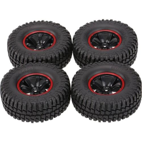 4Pcs AUSTAR AX-3020C 1.9 Inch 103mm 1/10 Scale Tires with Wheel Rim for 1/10 D90 SCX10 CC01 RC Rock Crawler Parts Toys Gift