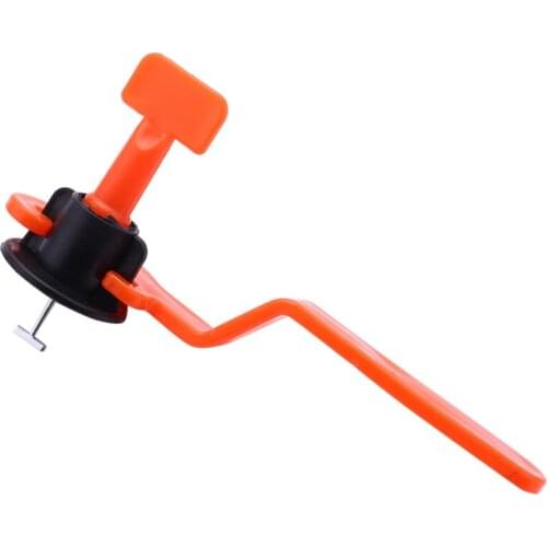 50Pcs Tile Leveling System Kit 1.6Mm Space Reuse Wall Floor Clip Leveler Ceramic 3-15Mm Thickness Construction Tools For Tile