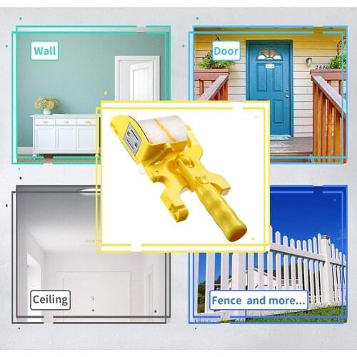 Household Trimming Roller Clean-Cut Paint Edger Roller Brush for Wall Ceiling Multi-function Roller Paint Brush