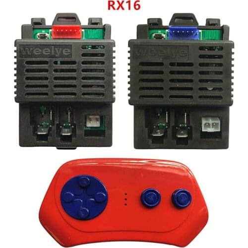 Weelye 6V 12V RX16 childrens electric car remote control receiver,2.4G Bluetooth can ride on baby electric car receiver