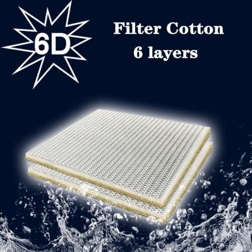 6D Pond Aquarium Filter Media Biochemical Cotton Sponge Planted Aquarium Filtration Accessories