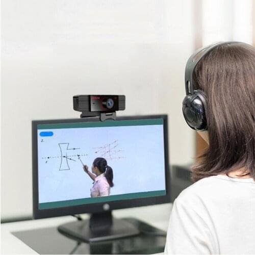 High-D 1080P Webcam 2K Computer PC USB Desktop Web Camera for Live Broadcast Video Calling Conference Work Camera Web LX0B