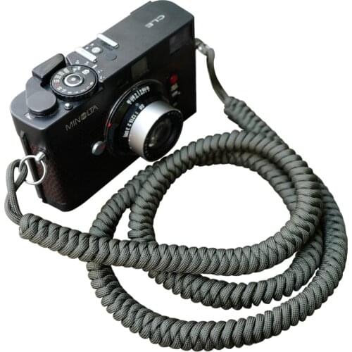 1 Meter Camera Strap Paracord 550lb Parachute Cord Vintage Shoulder Neck Strap Belt for Canon Nikon Sony Olympus SLR DSLR
