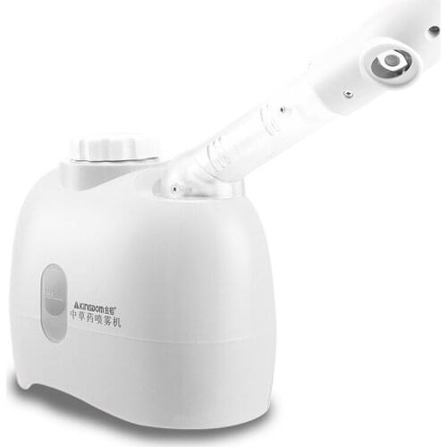 Home Use KINGDOM Beauty Instrument Facial Steamer herbal Aroma Ozone Vaporizer Sauna Spa hot Thermal Steam Humidifier