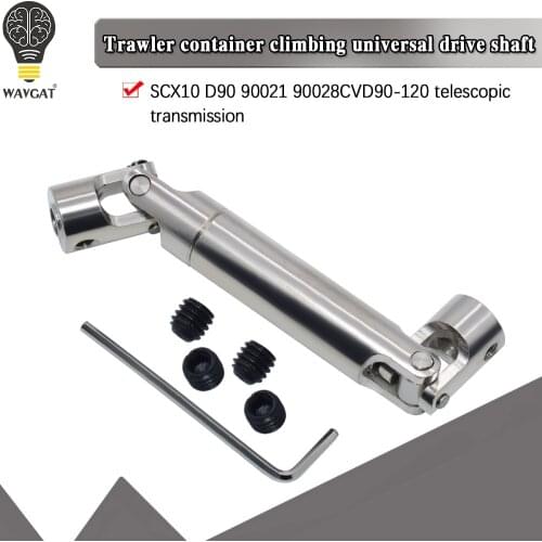 Stainless Steel Drive Shaft for 1/10 RC Crawler Traxxas TRX4 TRX6 Axial SCX10 Wraith Capra D90 TF2 Redcat GEN8