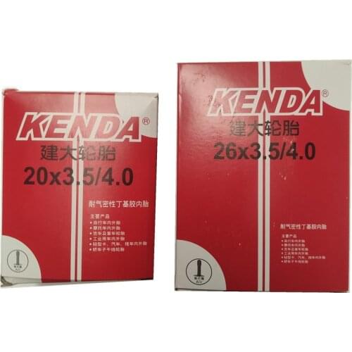 KENDA fat bike inner Tube sondors ebike tire 20 3.5 - 4.0 tire tube mountain bike atv snow bike 26 3.5-4.0 inner Tubes tire tyre