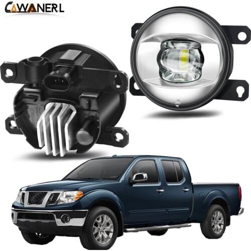 Fog Light Assembly 30W 8000LM Car LED Lens Fog Lamp DRL H11 12V For Nissan Frontier 2005-2015 (2011-2015 must have metal bumper)