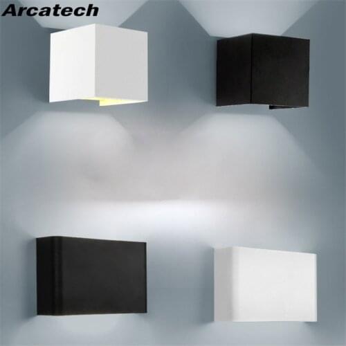 Outdoor Waterproof IP65 Wall Lamp LED Wall Light Modern Indoor/Outdoor Decor Up Down Dual-Head Aluminum Wall Lamp NR-118