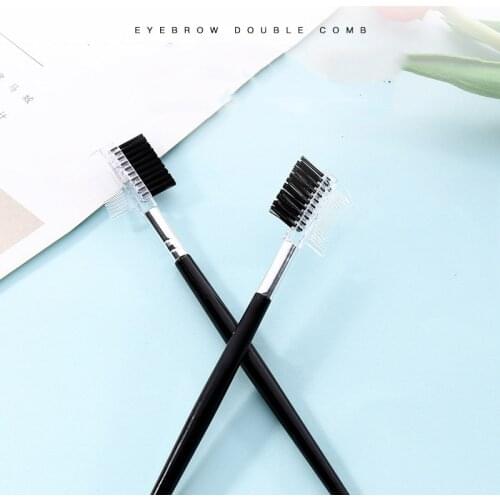 1Pcs Beauty Tools, Eyebrows And Eyebrow Combs, Double-Ended Long Rod Makeup Combs, Eyelash Beauty Brushes