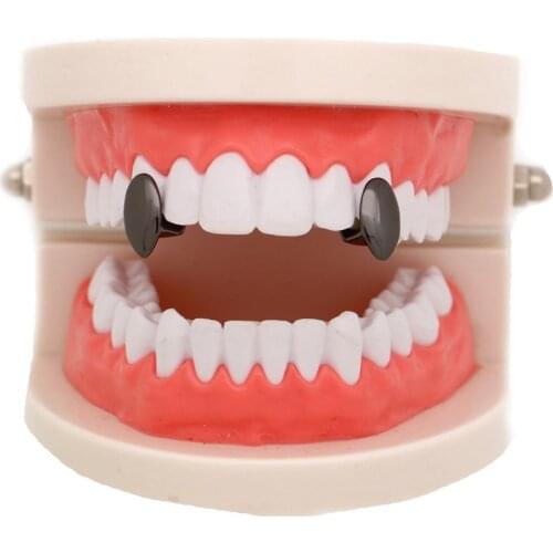 1Pcs Single Hip Hop Teeth Grillz Top Vampire Fangs Tooth Grills Caps Tooth