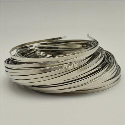 50pcs 3mm ALICE BAND Silver Color Plain Lady Hair Bands Headbands No Teeth DIY METAL HEADBANDHAIR ACCESSORIES