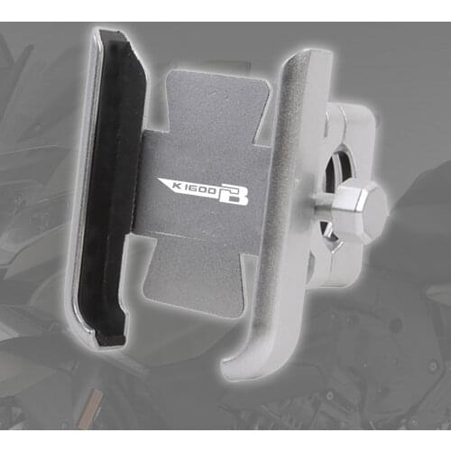 For BMW K 1600 B K1600B 2017-2021 Motorcycle Accessories CNC Aluminum Alloy Handle Bar Mobile Phone Bracket GPS Stand Holder