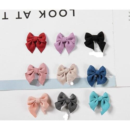 Pet Dog hair grooming Cat hair bows Dog pet york flower teddy dog hair pin hair pin princess cloth art small bow Accessories