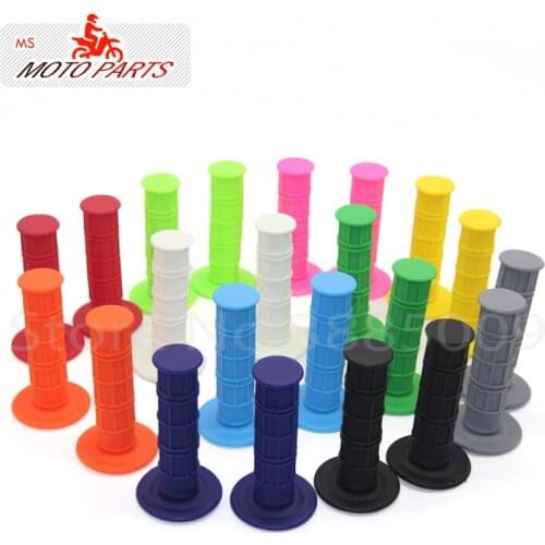 Color Super Soft handle grips Handlebar grip for Kayo Apollo Bosuer Xmotos Zongshen Shineray Dirt Pit Bike Motocross Grips