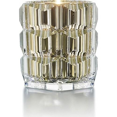 Crystal Candle Holders Candle Lantern Pencil Container Makeup Brush Holder Wedding Candelabra Home Decor