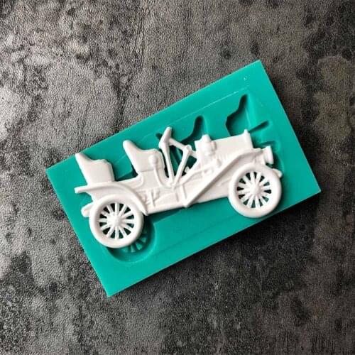 Carriage modeling Cake Tool baking silicone mold hightemperature DIY chocolate cake decoration fondant Epoxy silicone mold H177