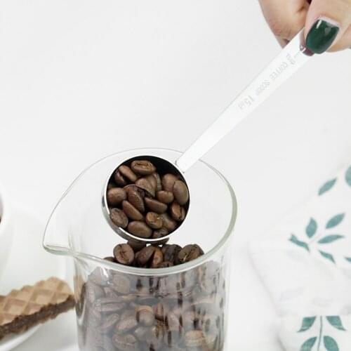 Kitchen Tools Accessories High Quality Stainless Steel Measuring Spoon With 15ML Long Handle For Coffee Beans Free Shipping Item