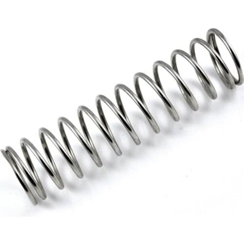 10PCS Wholesale Stainless Steel Big Coil Compression Spring, 2mm Wire Diaeter x30mm Out Diameter x (10-50)mm Length