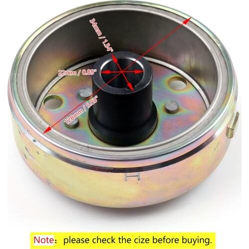 Artudatech Flywheel Rotor Magneto For Yamaha Banshee 350 YFZ350 1997-2006 2003 2004 2005 ATV Rotor Motor Parts