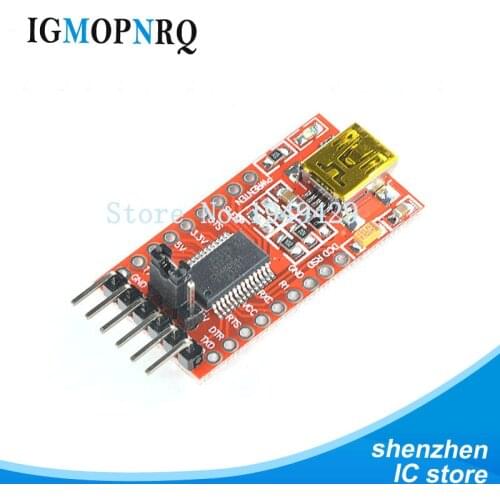 1PCS FT232RL USB to TTL Serial Adapter Module Mini Port 3.3V 5V Hot sale