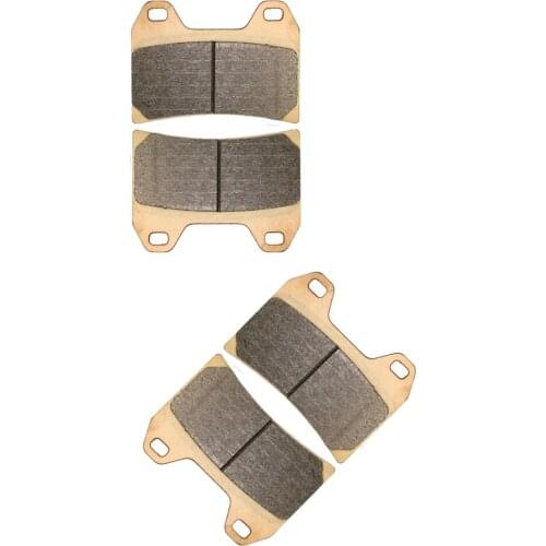 Brake Pad Set fit for DUCATI Street 1000 1000S Monster 2004 2005 2006 2007 2008 2009 2010 2011 2012 2013 2014 2015 Front Rear
