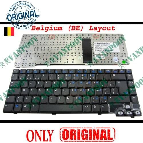 New AZERTY Notebook Laptop keyboard for HP Pavilion dv1000 Black Belgium BE Version - MP-03296B0-920, AECT1TPB115, CT1A, 7F0624