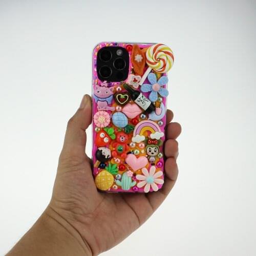 New cute for iphone 12 pro max 11 7 8 plus mini x xsmax xr se 13 kawaii apple watch phone case rainbow candy funda apple girls