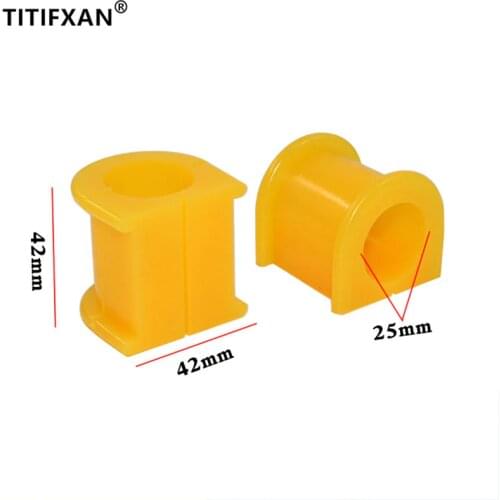 2PCS For Great Wall Wingle Deer Haval Hover Isuzu Pickup SUV Gold Cup For Balanced Bar Open Rubber Bushing