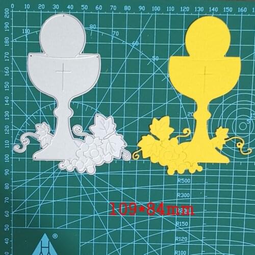 Metal Cutting Dies Stencil Holy grail grape for Embossing DIY Scrapbooking Paper Album Gifts Cards Making Dies Template