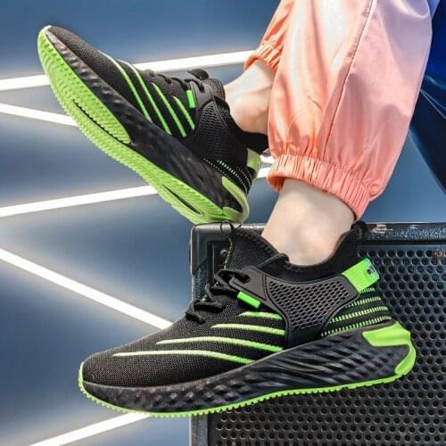 Summer breathable High quality non-slip fashion large size tide mens shoes mesh shoes Mens Casual Shoes Zapatillas Masculino