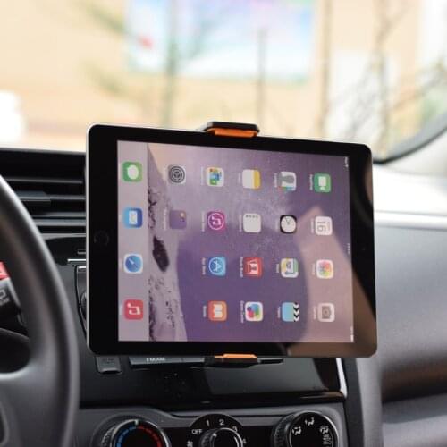 11.5-19cm Phone/Tablet Clip Scale Universal 360 Degree Rotation Car CD Slot Mount Holder Stand For Phone Tablet