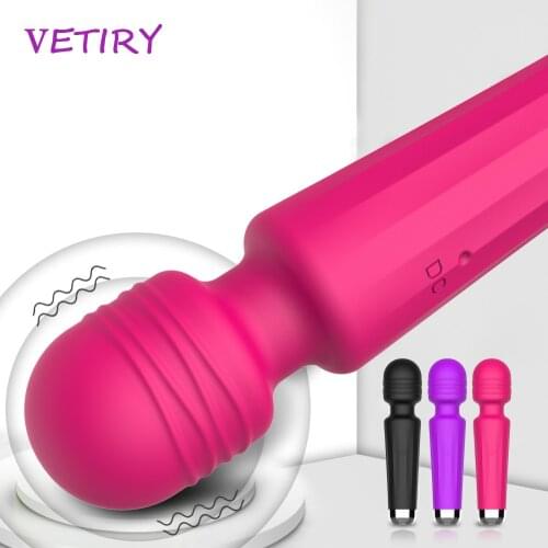 Wireless Dildos AV Vibrator Magic Wand for Women Clitoris Stimulator USB Rechargeable Massager Goods Sex Toys for Adults 18