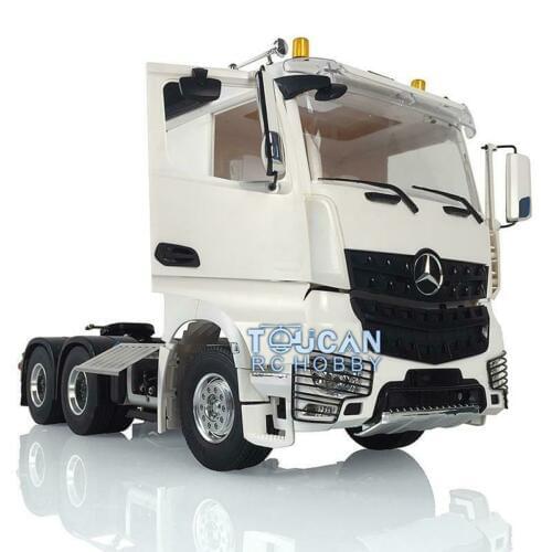 1/14 LESU RC Metal 6*6 Chassis Motor Hercul DIY 3363 Tractor Truck Cabin THZH0789-SMT2