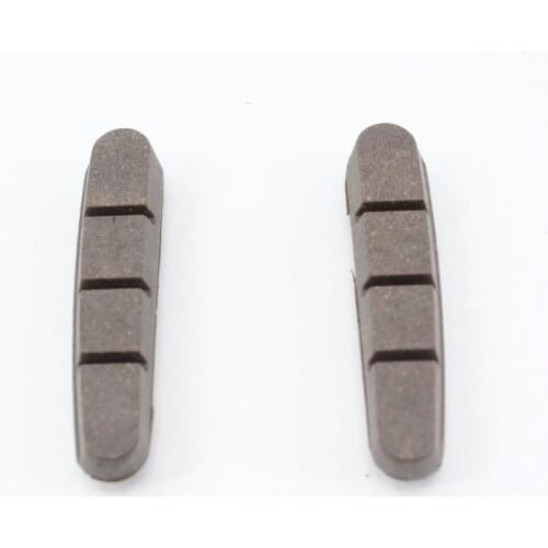 2pcs Newest road bicycle brake shoes bike V Brake Pads fit caliper brake for carbon wheelsets cork+plastic brake block Free ship